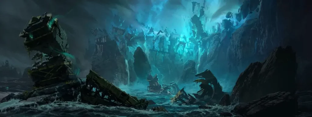 Las Islas de las Sombras, región de Runaterra