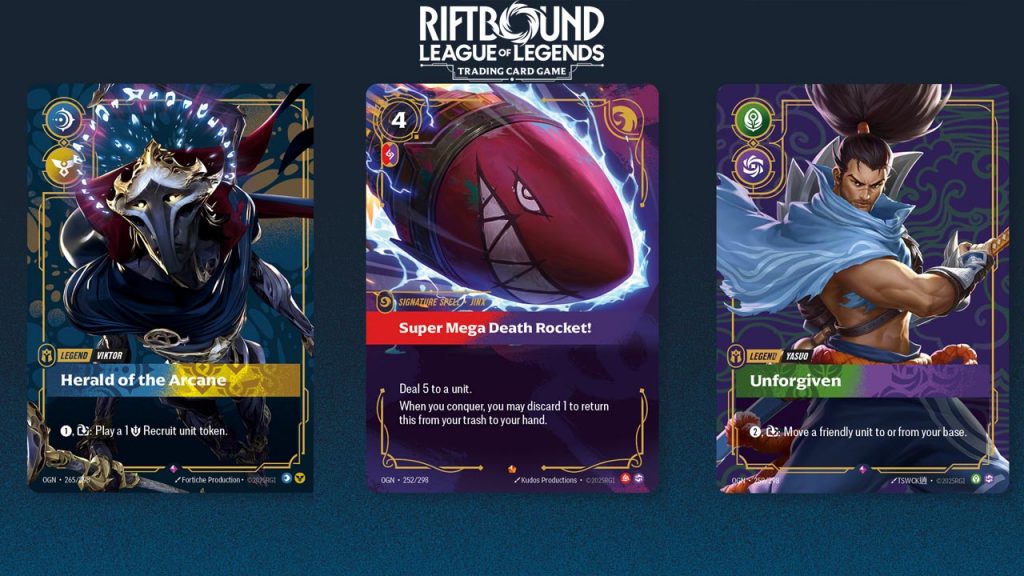 RiftBound, juego de cartas de League of Legends