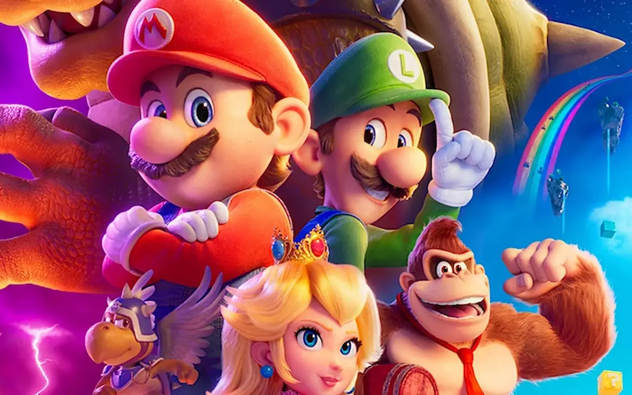 Mario Bros película poster