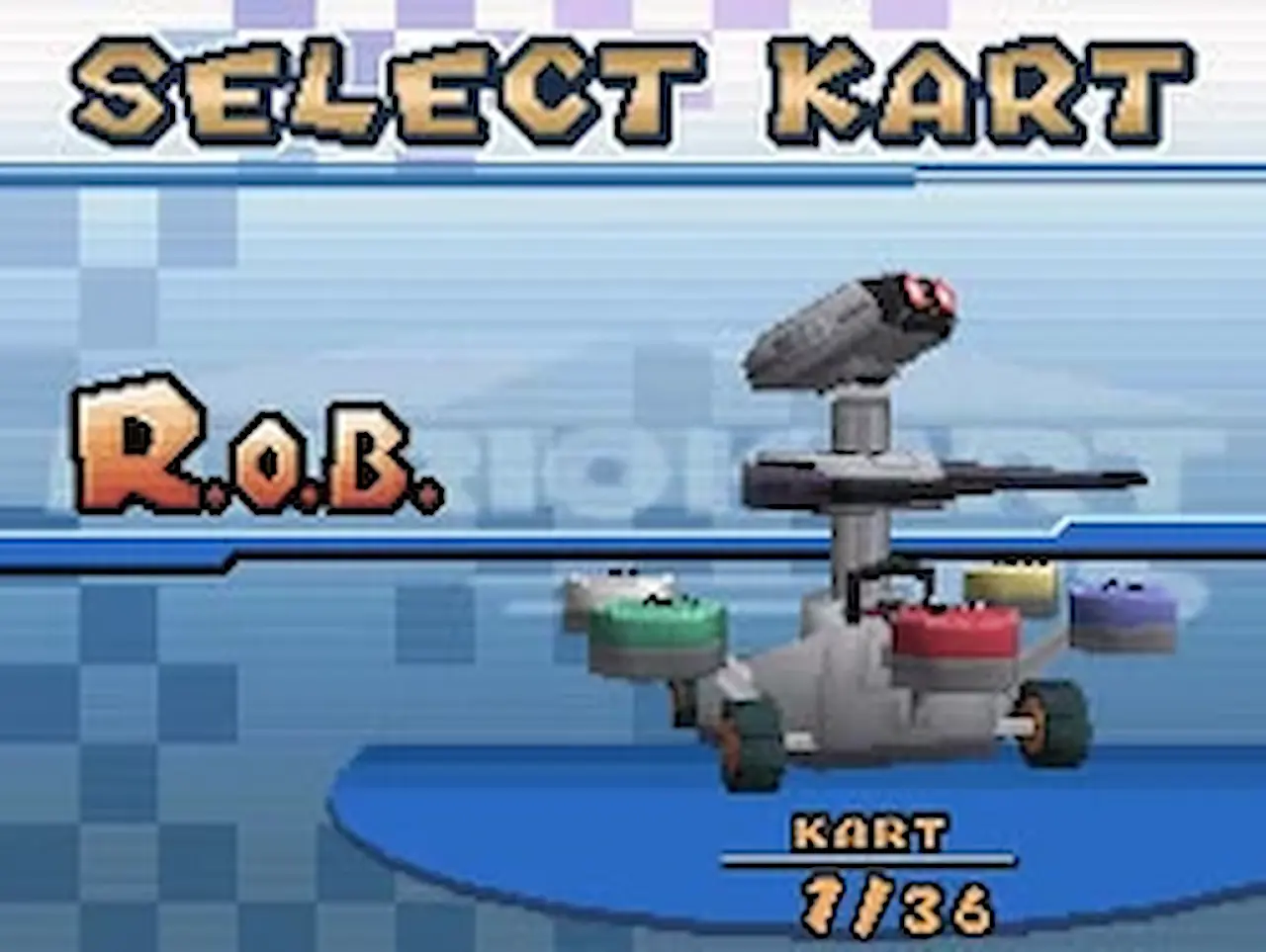 R.O.B. Mario Kart DS