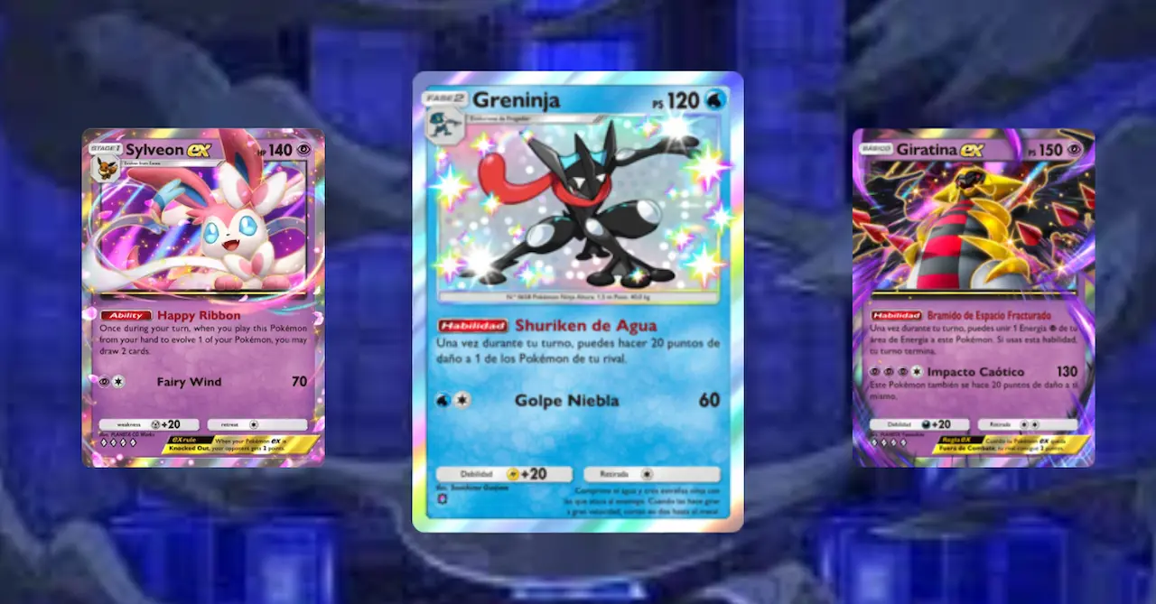 Baraja Greninja Pokémon TCG Pocket