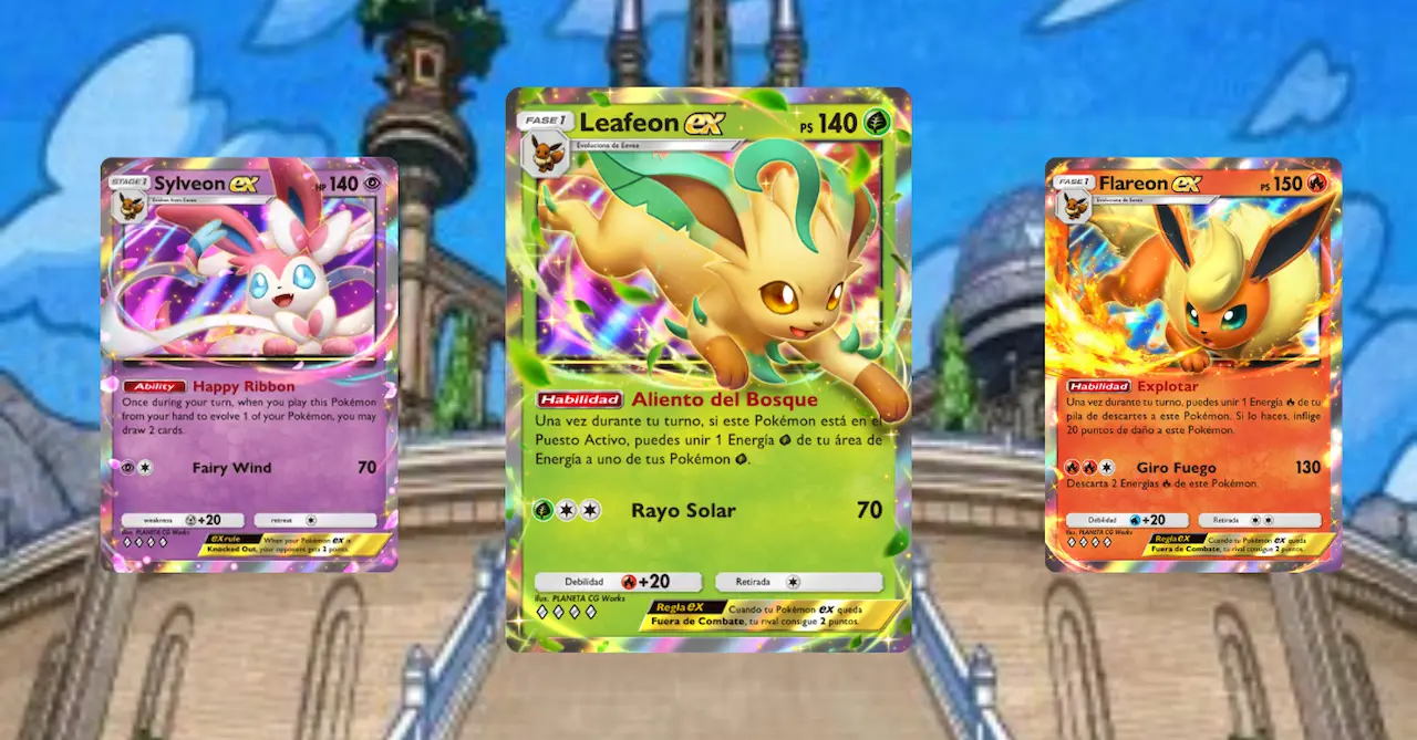 Baraja Eevees Pokémon TCG Pocket