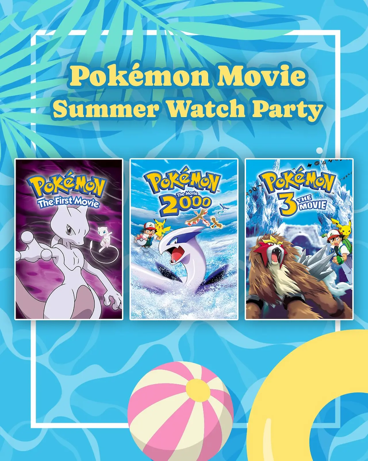 peliculas pokemon promocion verano