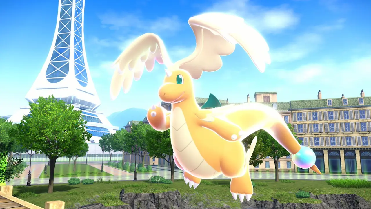 Mega-Dragonite, de Pokémon Leyendas: ZA