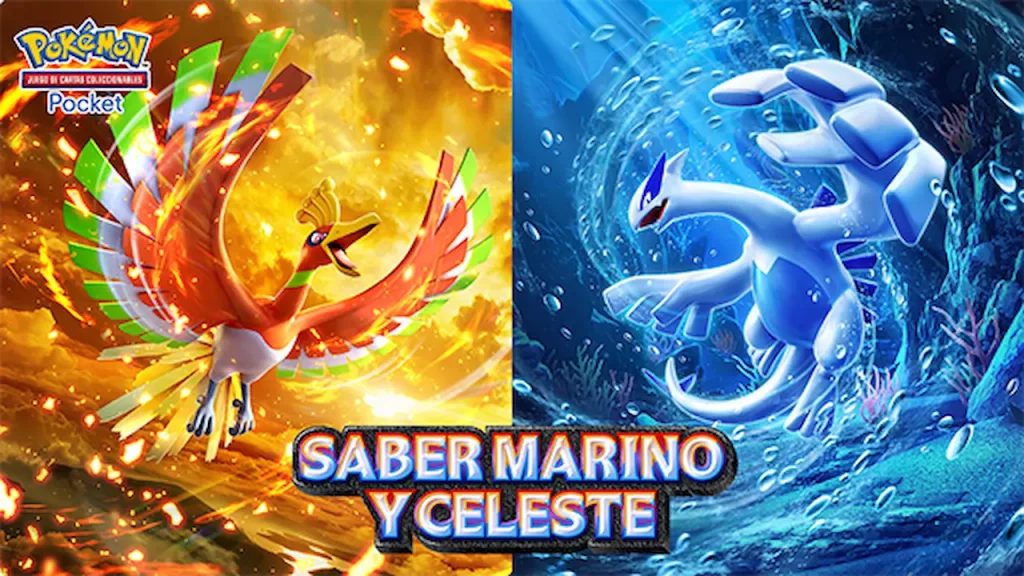 Pokémon TCG Pocket saber marino y celeste