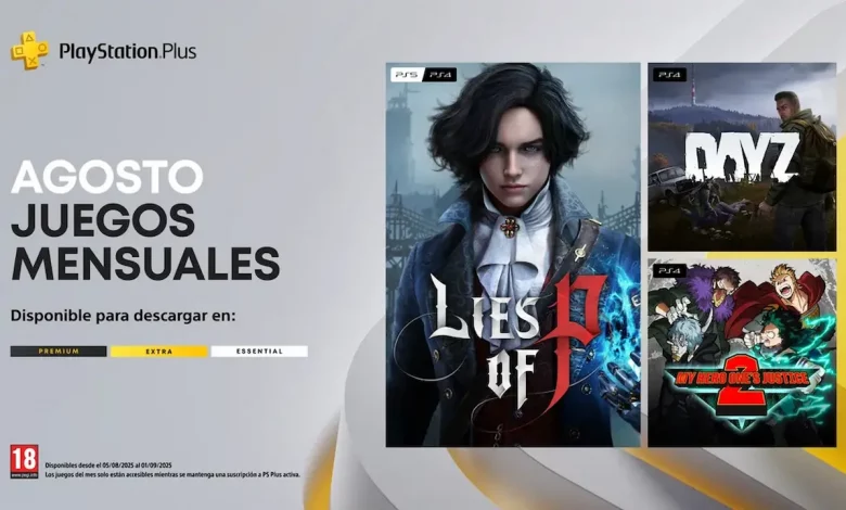juegos agosto 25 playstation plus